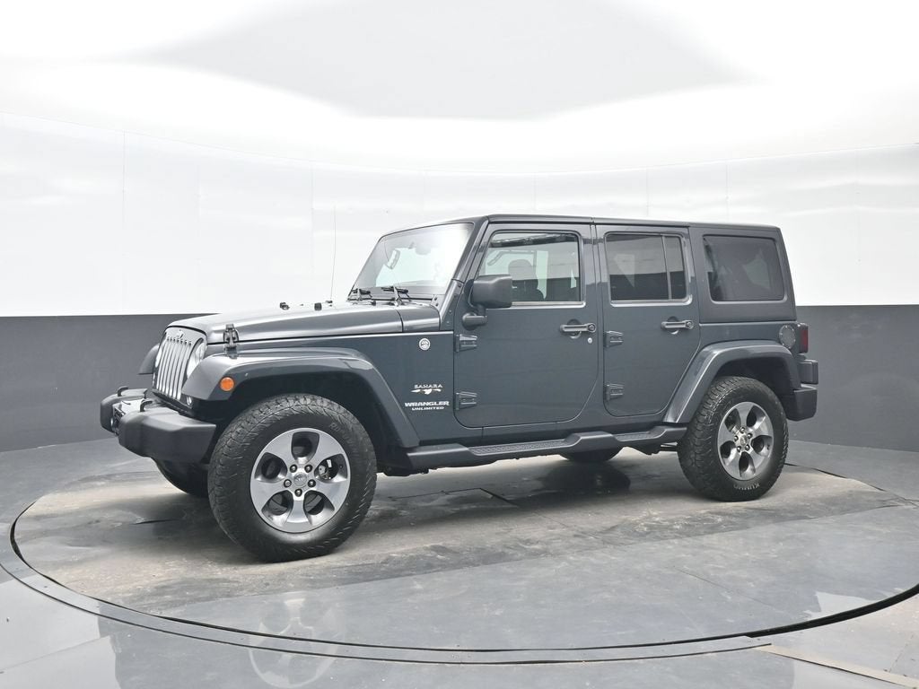 Used 2017 Jeep Wrangler Unlimited Sahara with VIN 1C4BJWEG5HL694371 for sale in Darlington, SC
