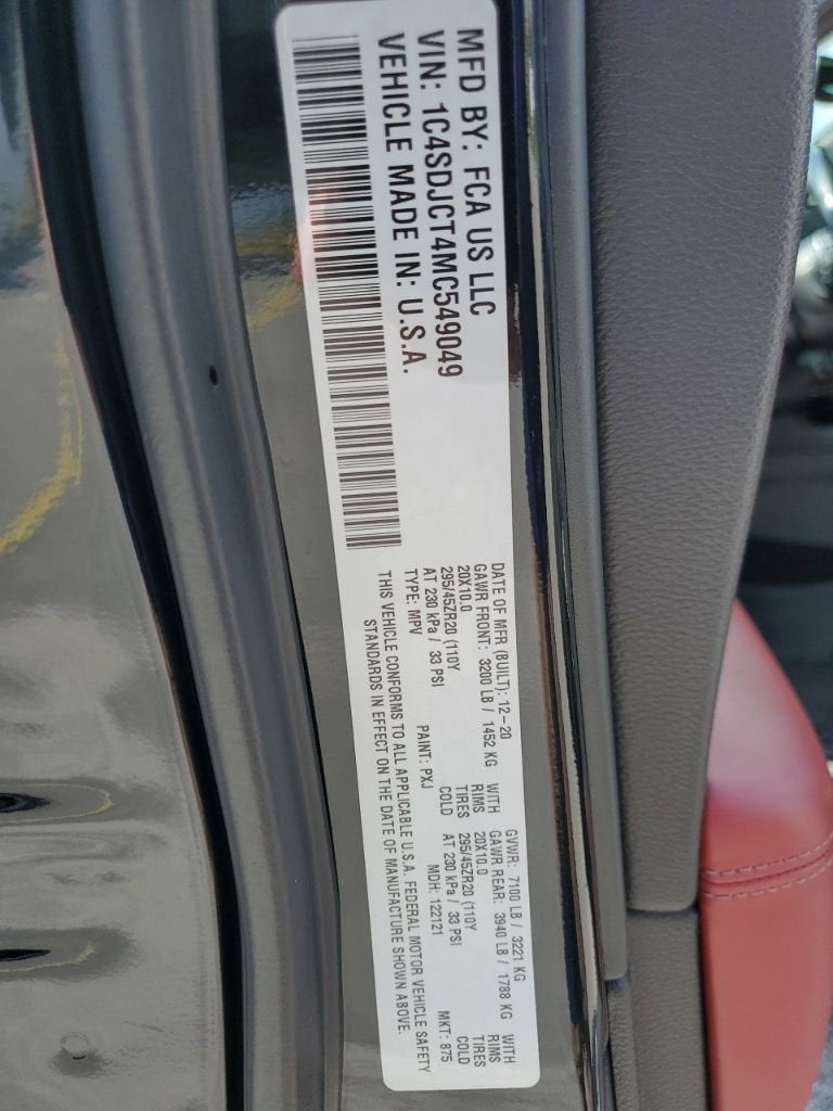 2021 Dodge Durango R/T