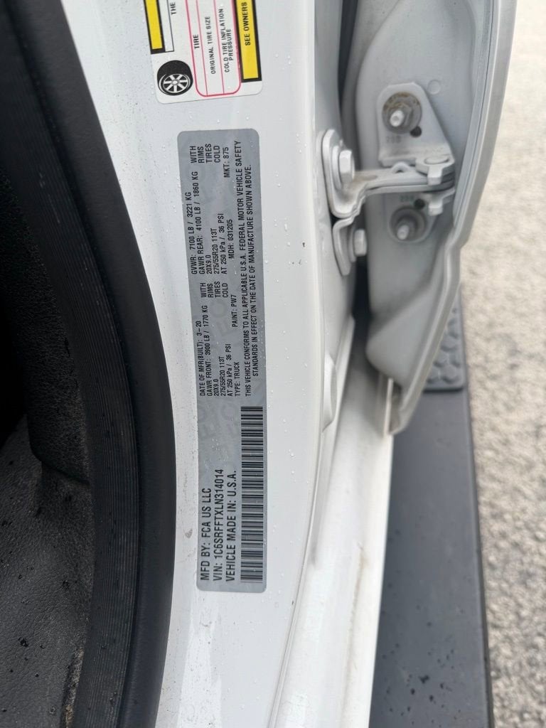 2020 RAM 1500 Big Horn