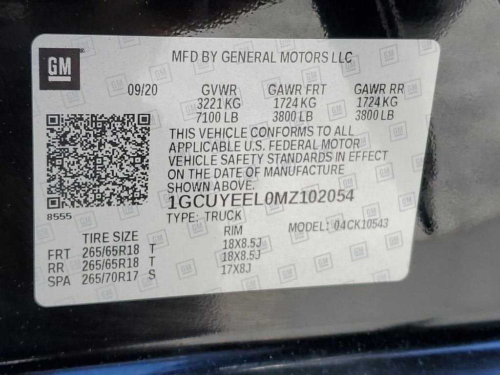 2021 Chevrolet Silverado 1500 RST
