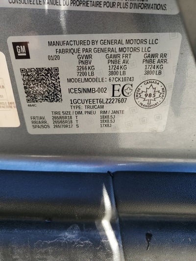 2020 Chevrolet Silverado 1500 RST