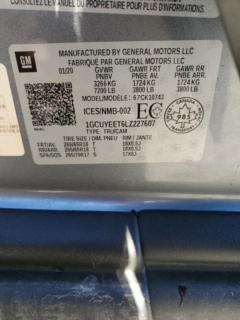 2020 Chevrolet Silverado 1500 RST