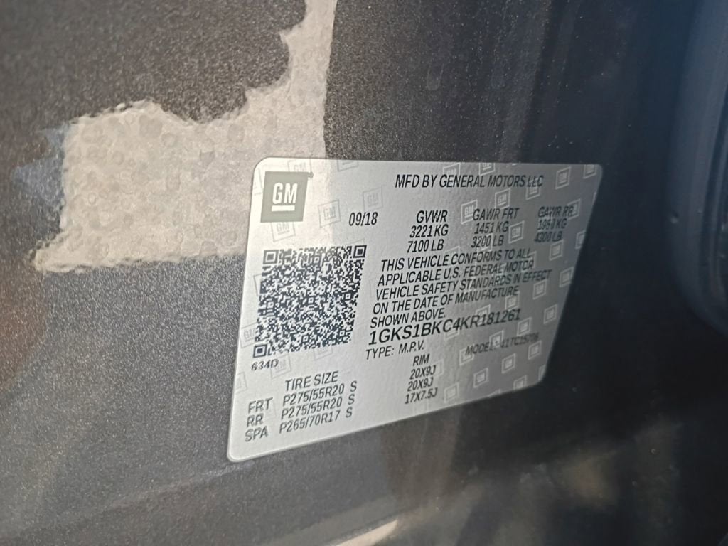 2019 GMC Yukon SLT