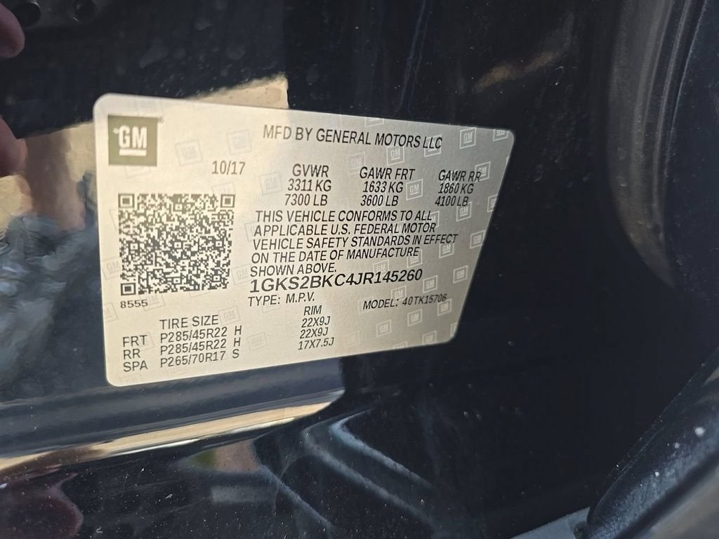 2018 GMC Yukon SLT