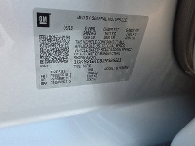 2018 GMC Yukon XL SLT
