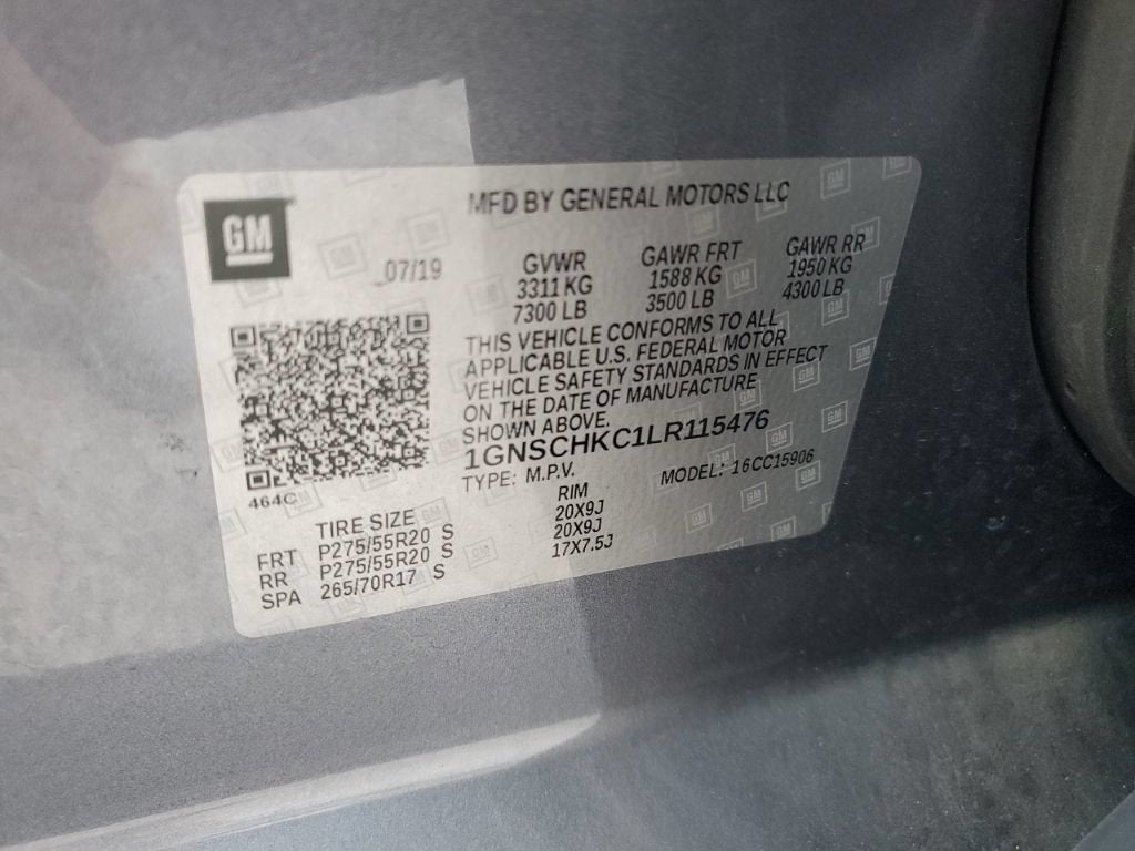2020 Chevrolet Suburban LT