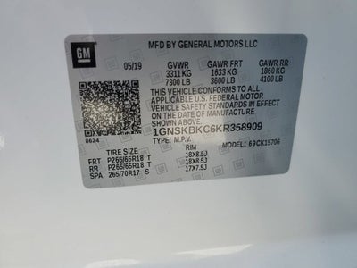 2019 Chevrolet Tahoe LT