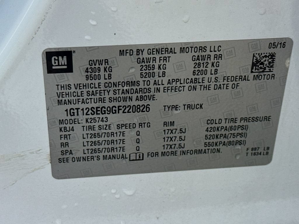 2016 GMC Sierra 2500 HD SLE