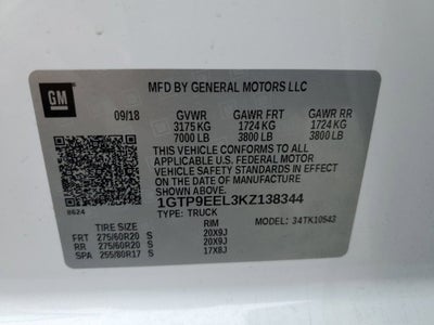 2019 GMC Sierra 1500 AT4