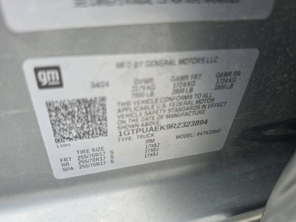 2024 GMC Sierra 1500 Pro