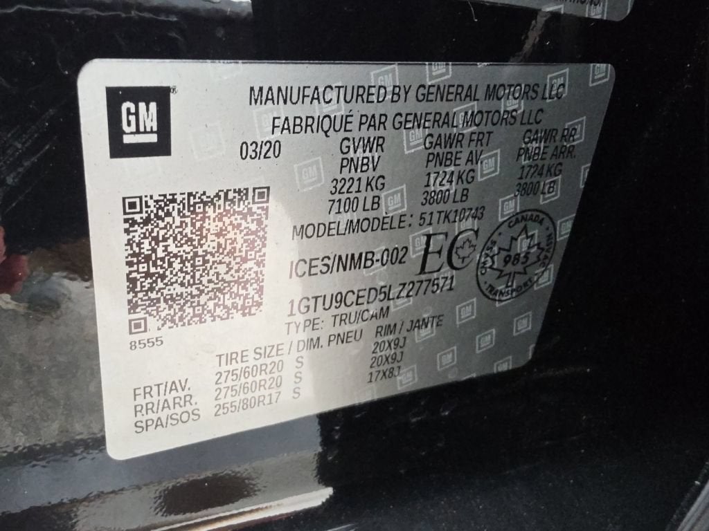 2020 GMC Sierra 1500 Elevation