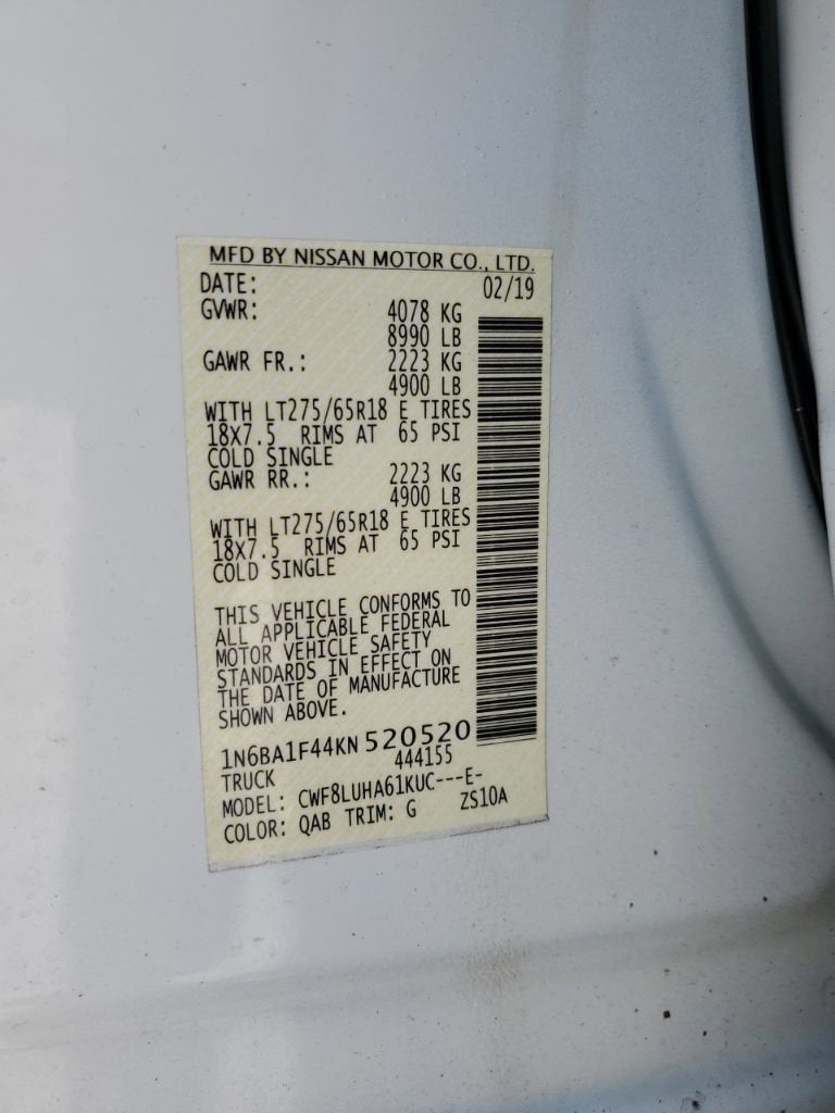 2019 Nissan Titan XD PRO-4X