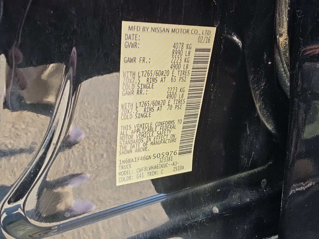 2016 Nissan Titan XD SL