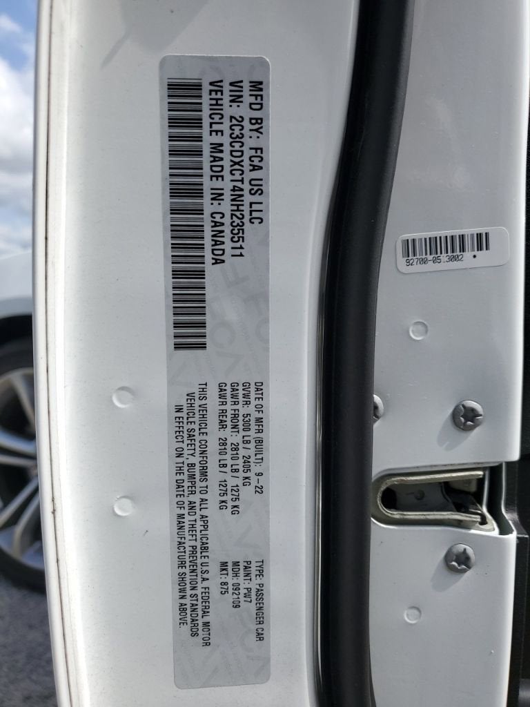 2022 Dodge Charger R/T