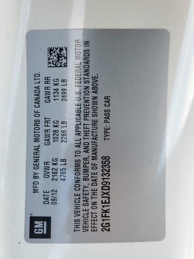 2013 Chevrolet Camaro SS