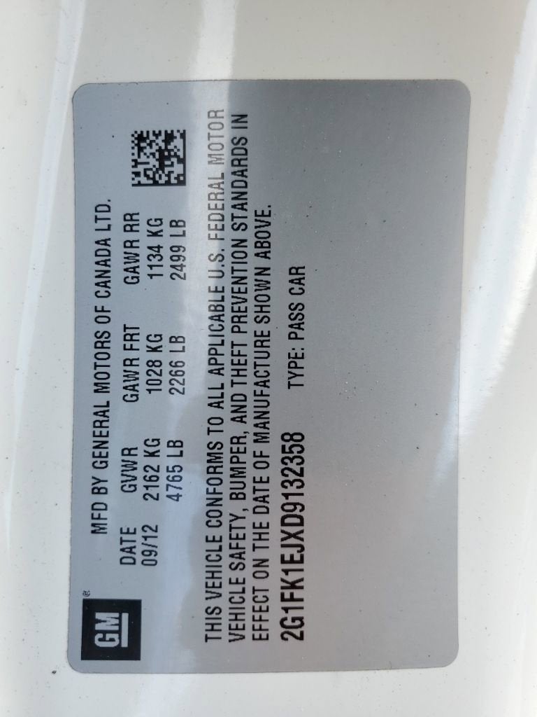 2013 Chevrolet Camaro SS