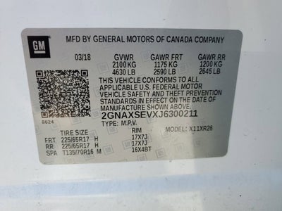 2018 Chevrolet Equinox LT