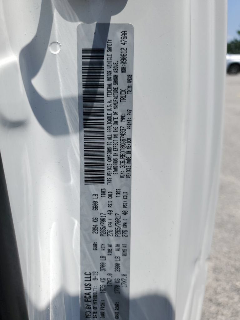 2019 RAM 1500 Classic Tradesman