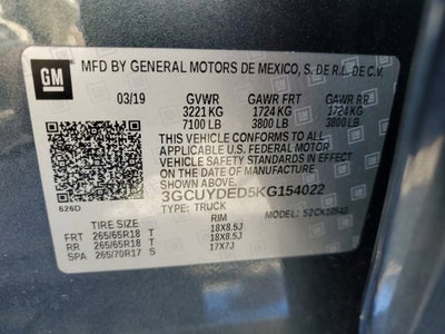 2019 Chevrolet Silverado 1500 LT