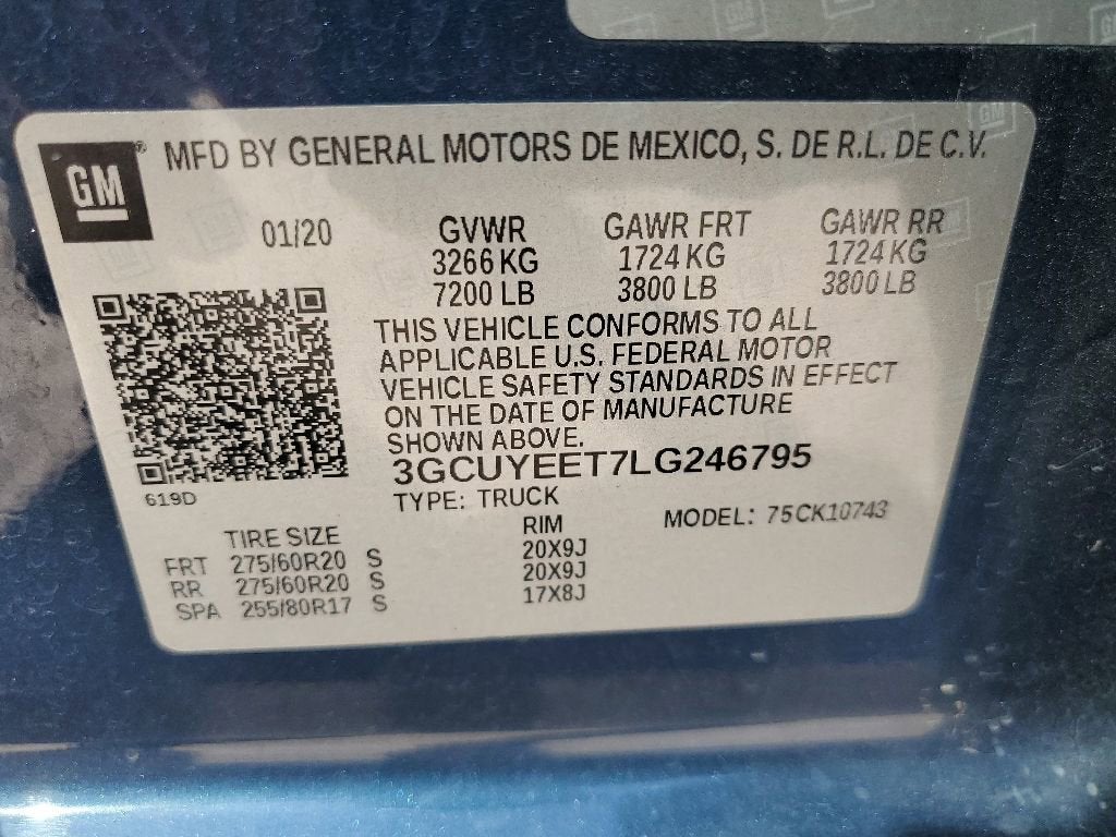 2020 Chevrolet Silverado 1500 RST