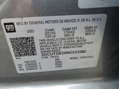 2022 Chevrolet Silverado 1500 LTD LTZ