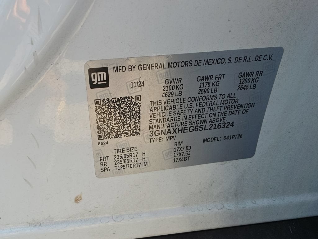 2025 Chevrolet Equinox LT