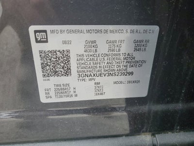 2022 Chevrolet Equinox LT