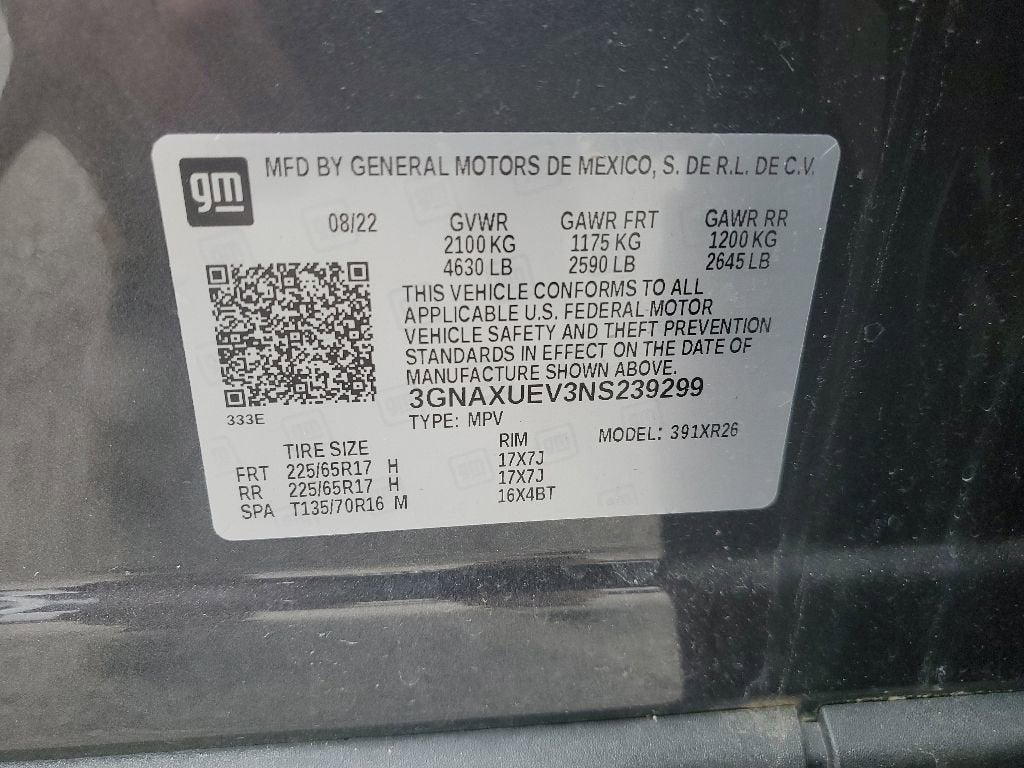2022 Chevrolet Equinox LT