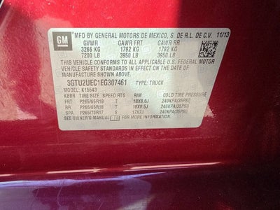 2014 GMC Sierra 1500 SLE