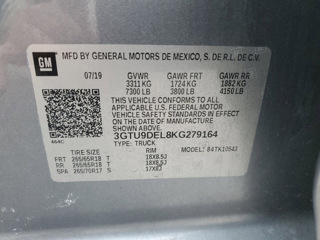 2019 GMC Sierra 1500 SLT