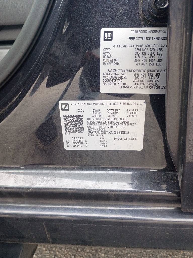 2022 GMC Sierra 1500 Elevation