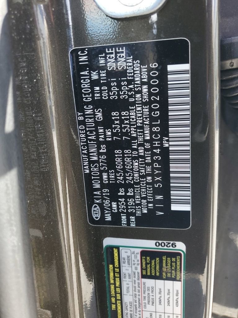 2020 Kia Telluride EX