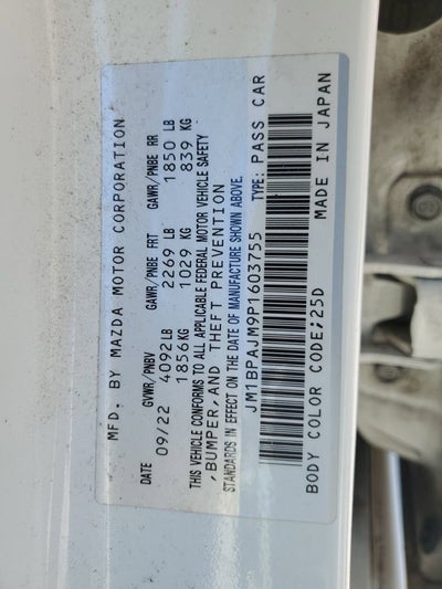 2023 Mazda Mazda3 Hatchback 2.5 S