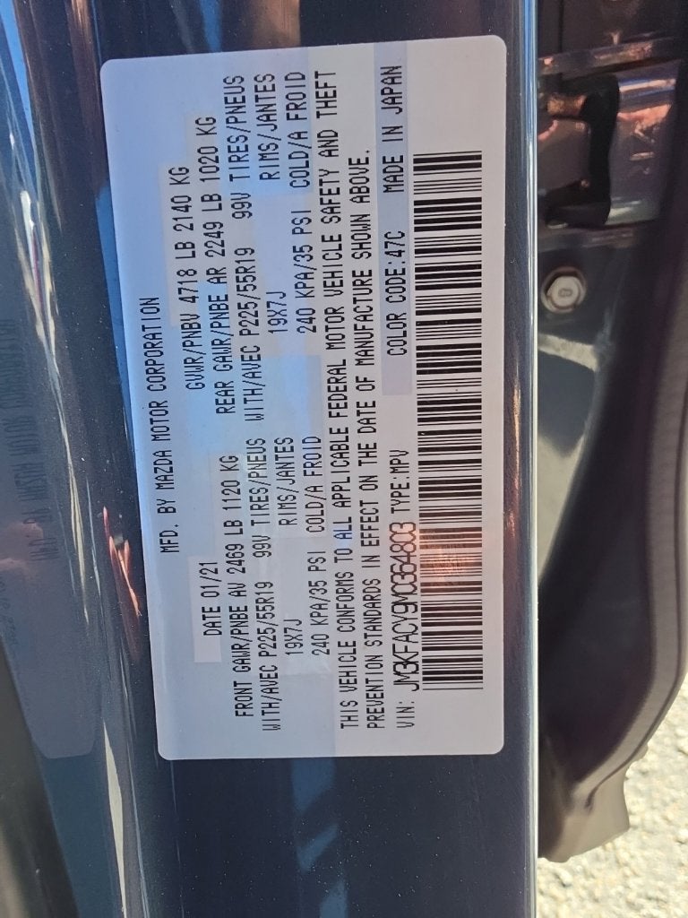 2021 Mazda Mazda CX-5 Carbon Edition Turbo