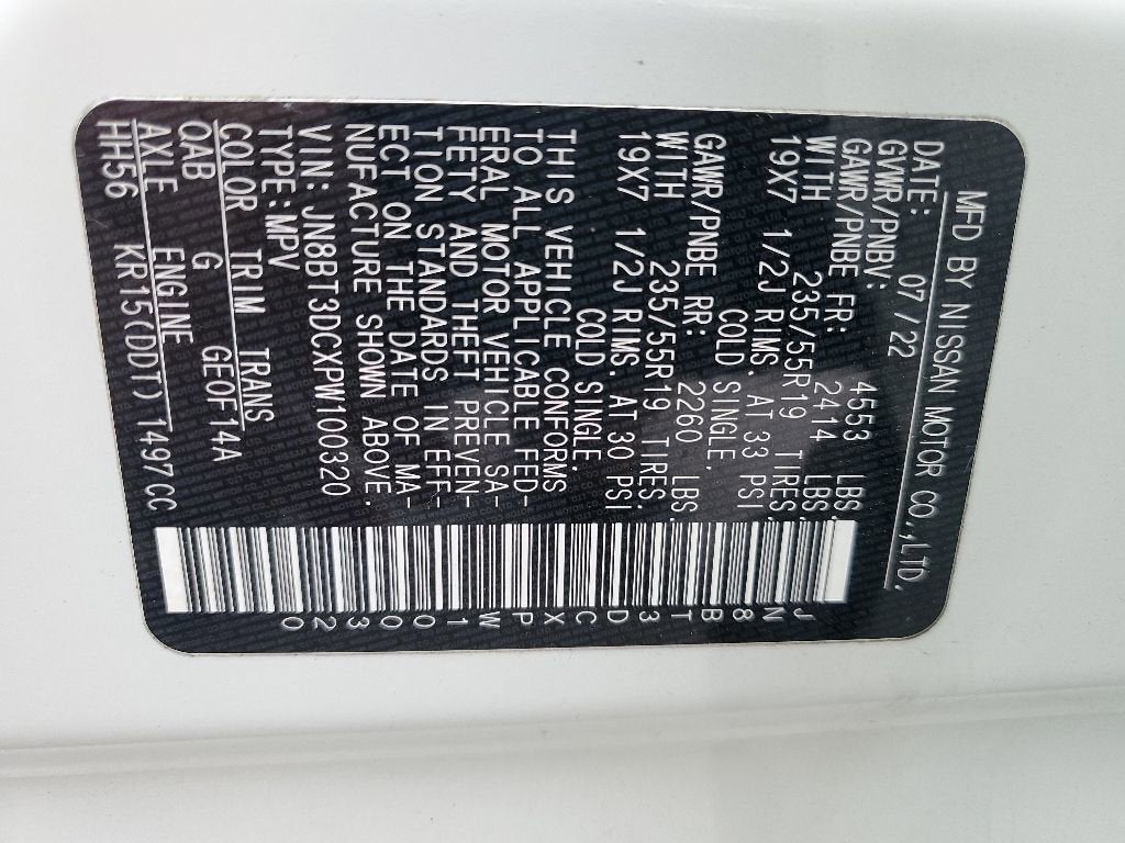 2023 Nissan Rogue Platinum