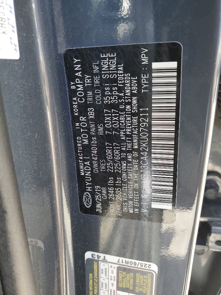 2019 Hyundai Tucson Value