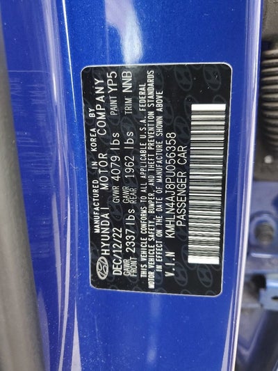 2023 Hyundai Elantra Hybrid Limited