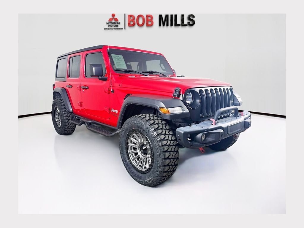 2021 Jeep Wrangler Unlimited Sport S Lift Lab Level 2