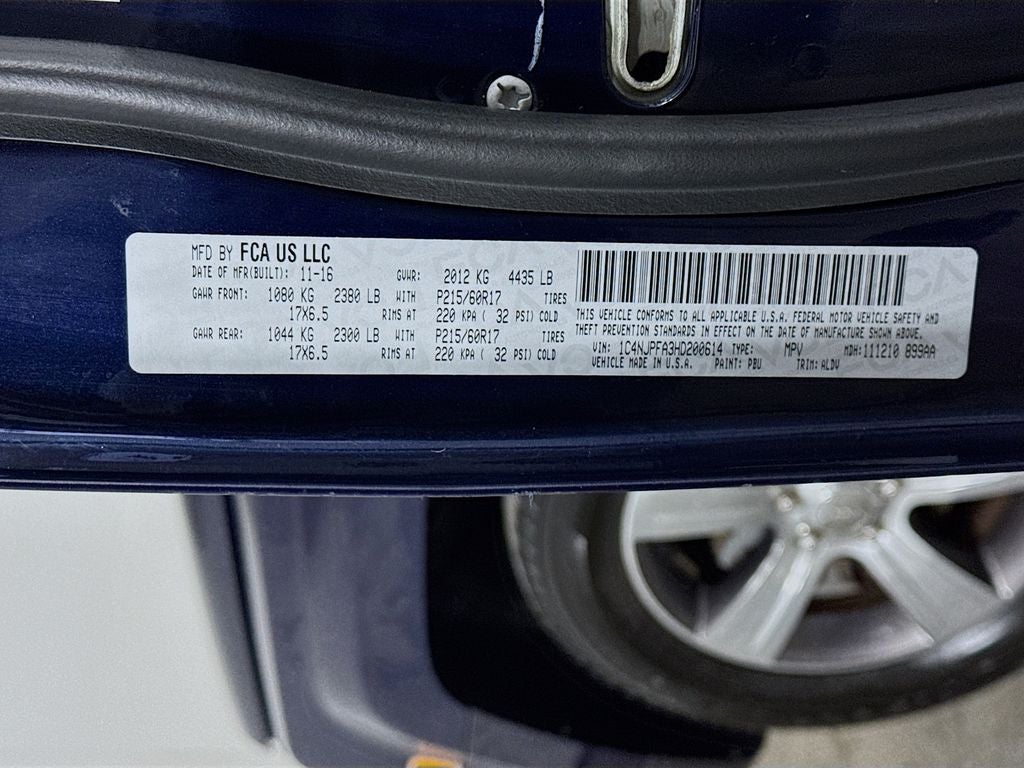 2017 Jeep Patriot High Altitude