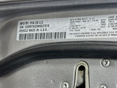 2021 RAM 1500 Classic Tradesman
