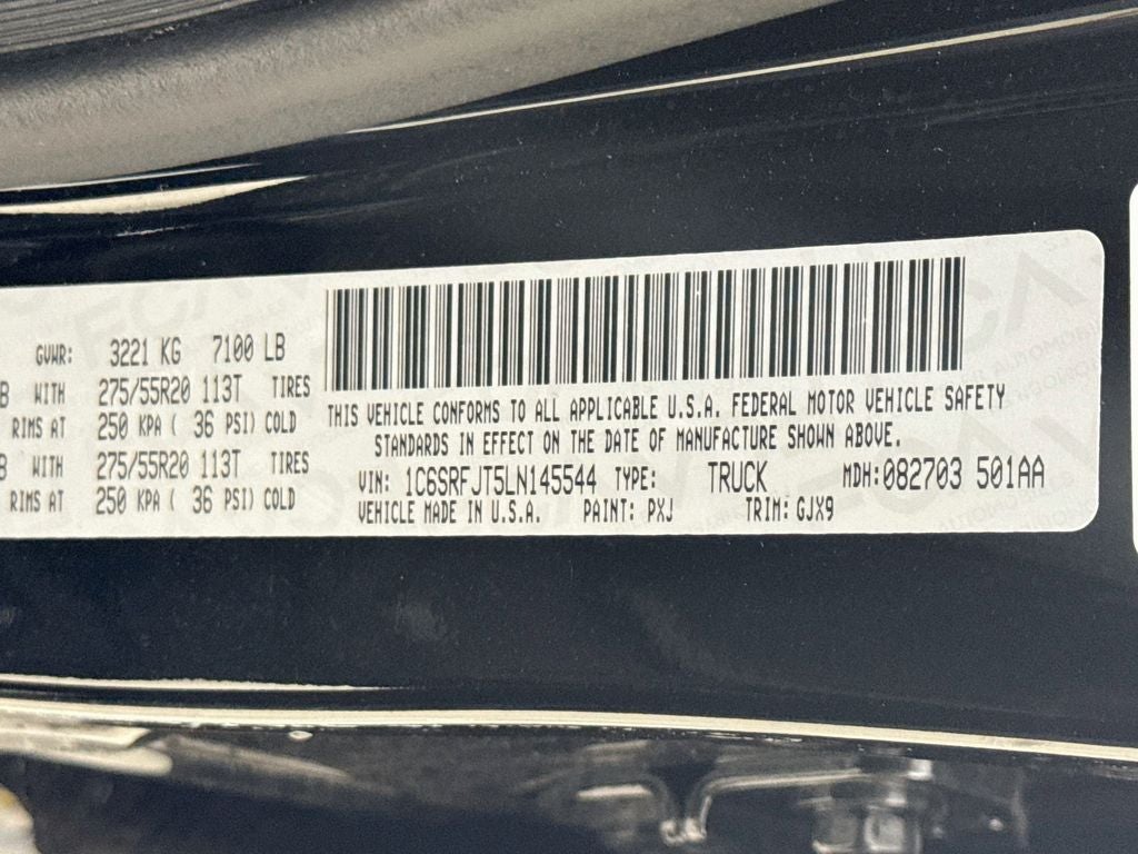 2020 RAM 1500 Laramie