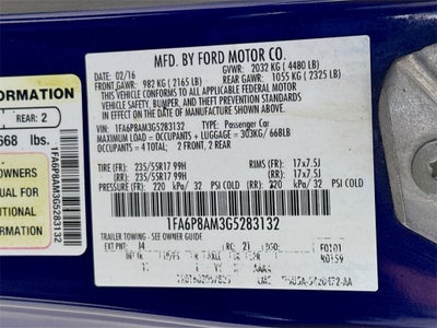 2016 Ford Mustang V6