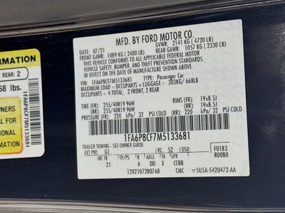 2021 Ford Mustang GT