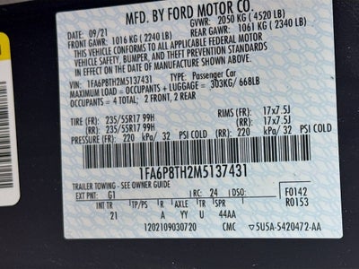 2021 Ford Mustang EcoBoost