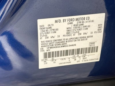 2021 Ford Explorer ST