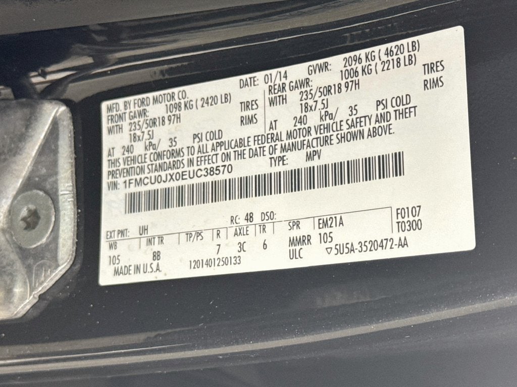 2014 Ford Escape Titanium