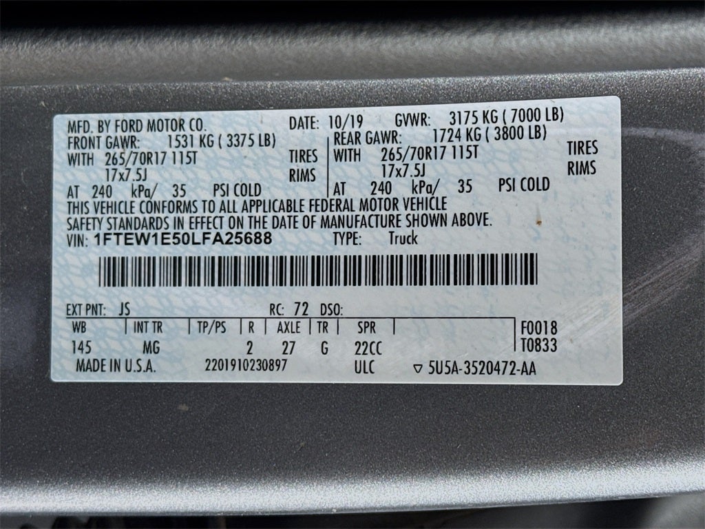 2020 Ford F-150 XLT Lift Lab