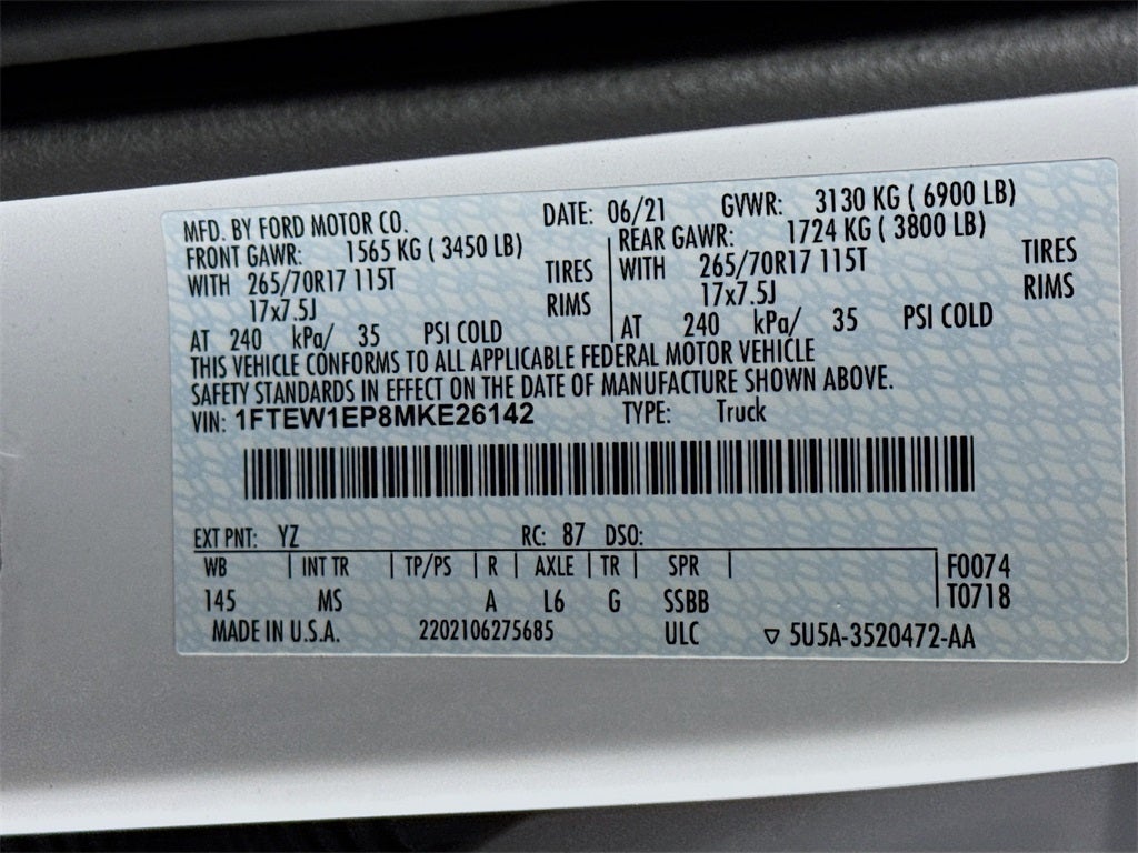 2021 Ford F-150 XLT Lift Lab Level 1