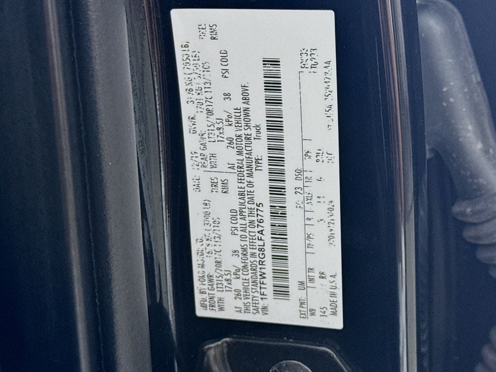 2020 Ford F-150 Raptor