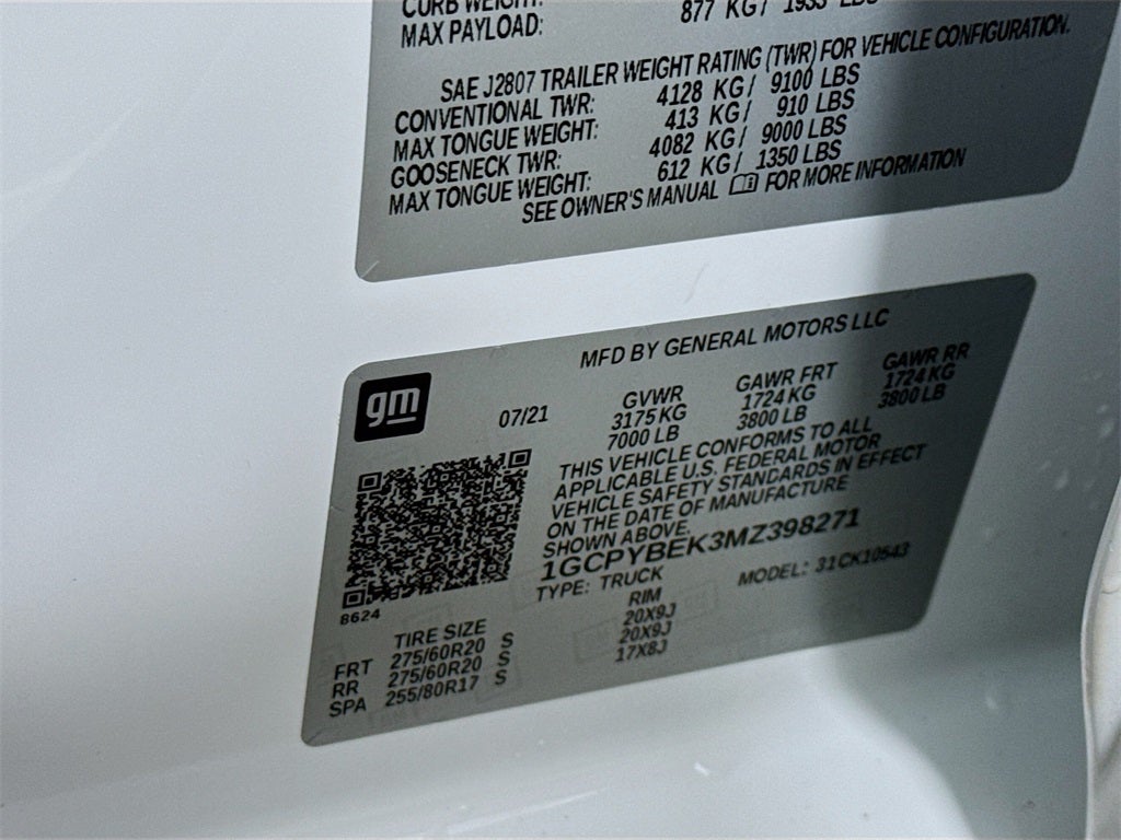 2021 Chevrolet Silverado 1500 Custom